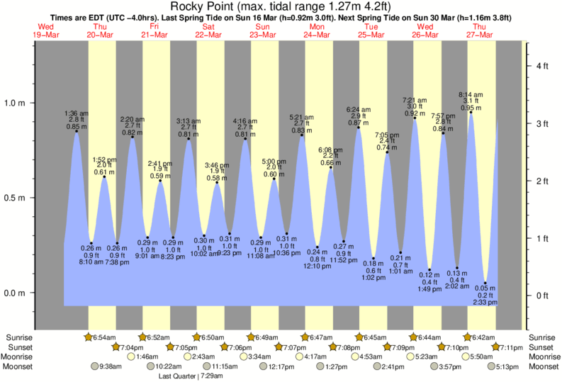 Point Tide Chart