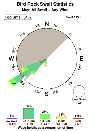 Bird rock.surf.statistics.may