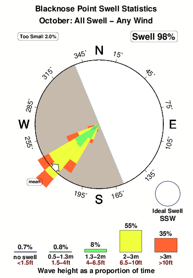 Blacknose point.surf.statistics.october