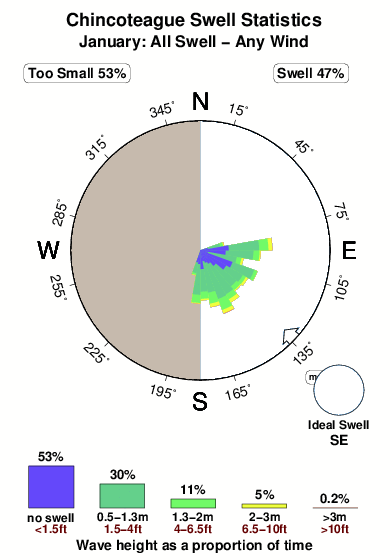 Chincoteague.surf.statistics.january