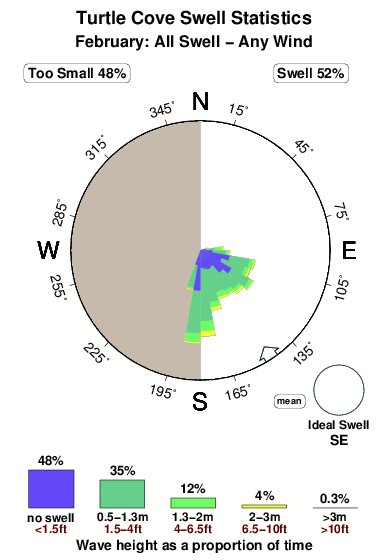 Turtle cove.surf.statistics.february