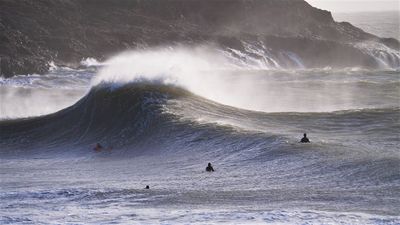 British Norms Batten Down the Hatches, Surfers Wax Up the Guns as Storm Austen Approaches.