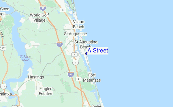 A Street Location Map