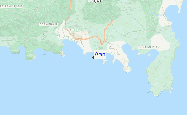 Aan location map