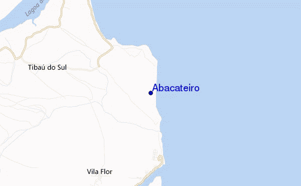 Abacateiro location map