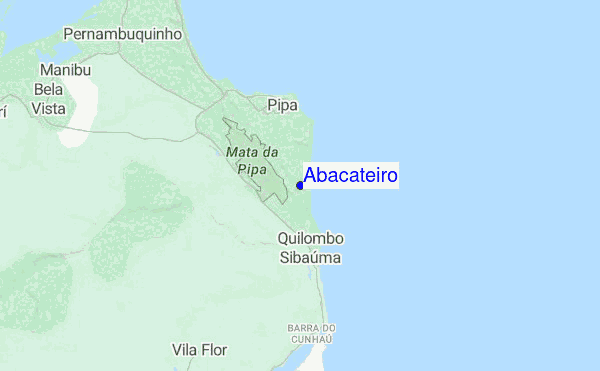 Abacateiro location map