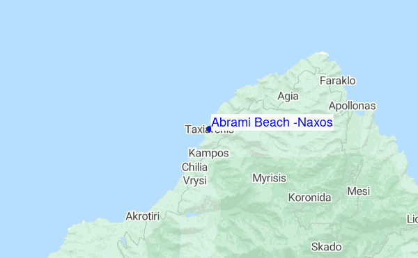 Abrami Beach (Naxos) location map