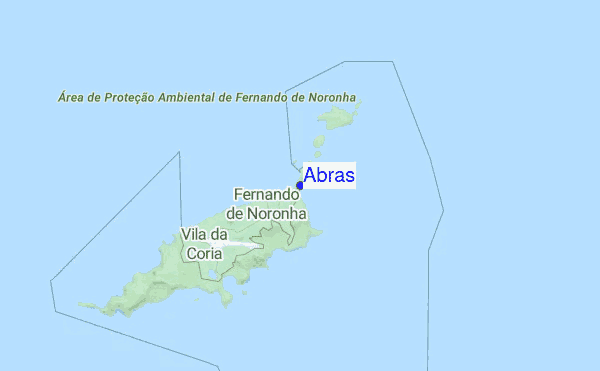 Abras location map