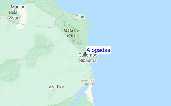 Afogadas location map