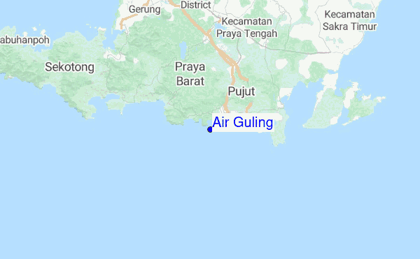 Air Guling Location Map