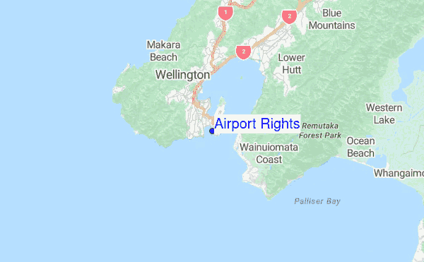 Airport Rights Location Map