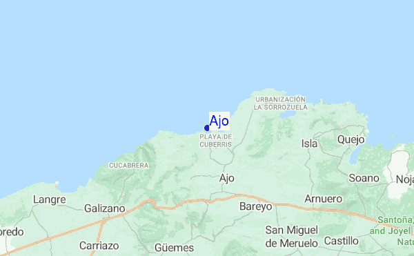 Ajo location map