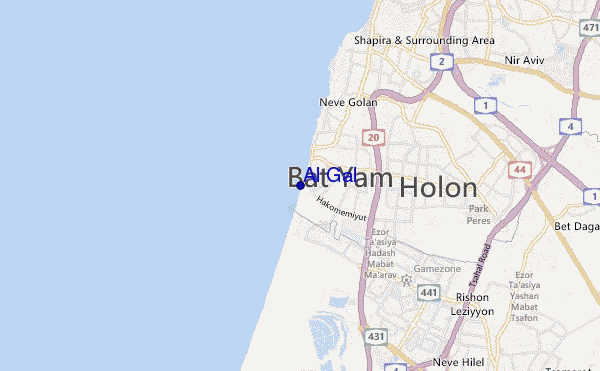 Al Gal location map