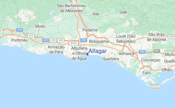 Alfagar Location Map