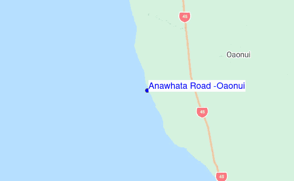 Anawhata Road (Oaonui) location map