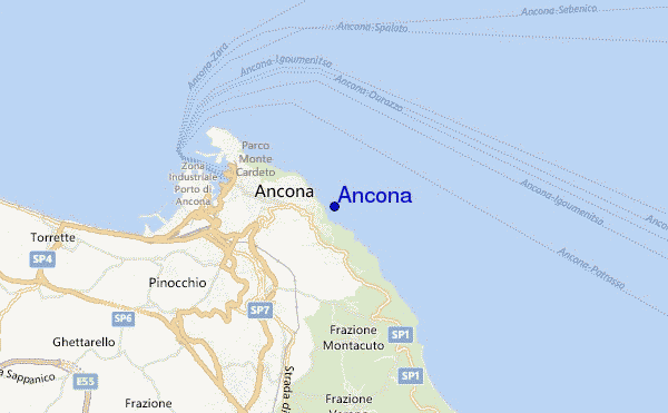 Ancona location map