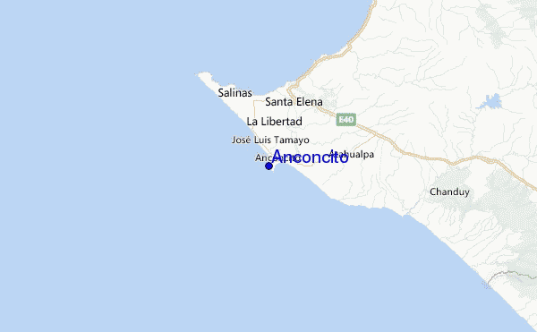 Anconcito Location Map