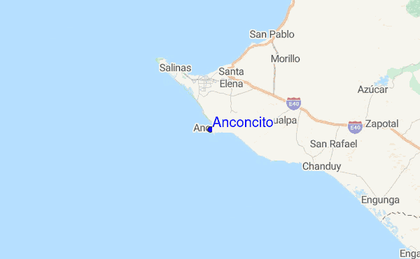 Anconcito Location Map
