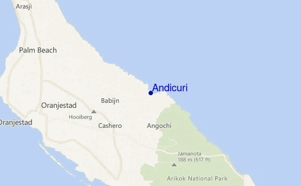 Andicuri location map