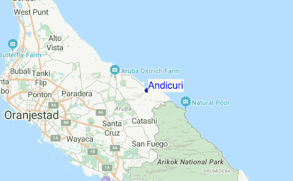 Andicuri location map