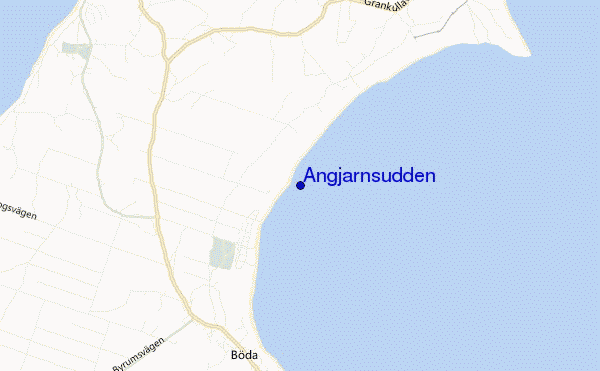 Angjarnsudden location map