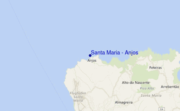 Santa Maria - Anjos location map