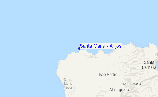 Santa Maria - Anjos location map