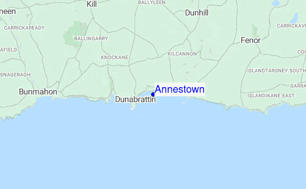 Annestown location map