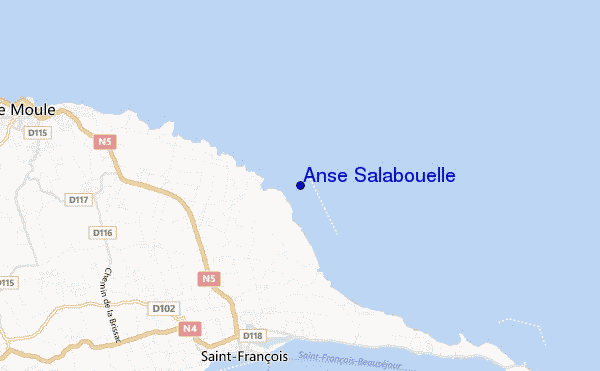 Anse Salabouelle location map
