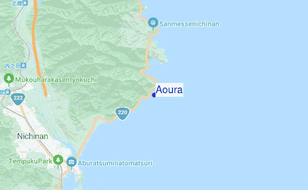 Aoura location map