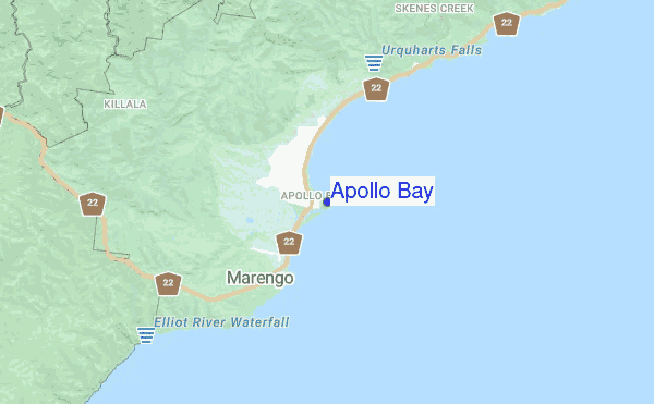 Apollo Bay location map