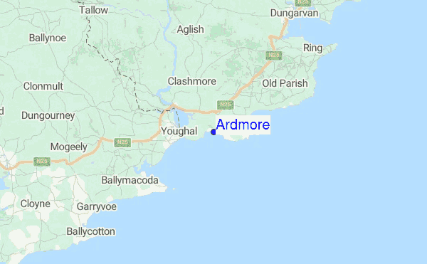 Ardmore Location Map