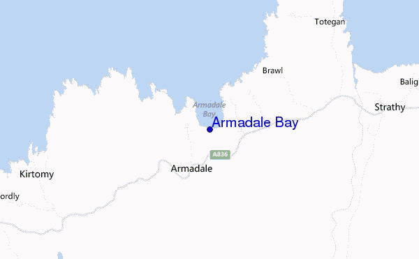 Armadale Bay location map
