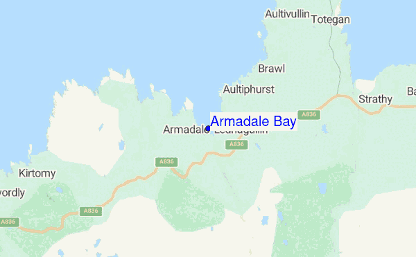 Armadale Bay location map