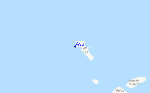 Asu location map