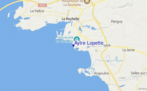 Aytre Lopette location map