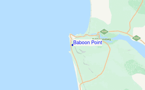 Baboon Point location map