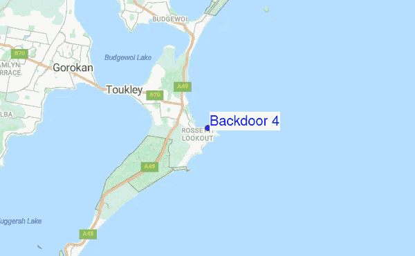 Backdoor 4 location map