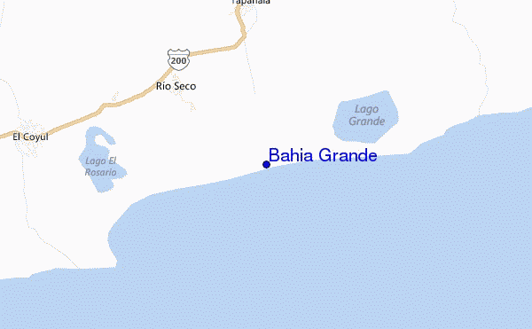 Bahia Grande location map