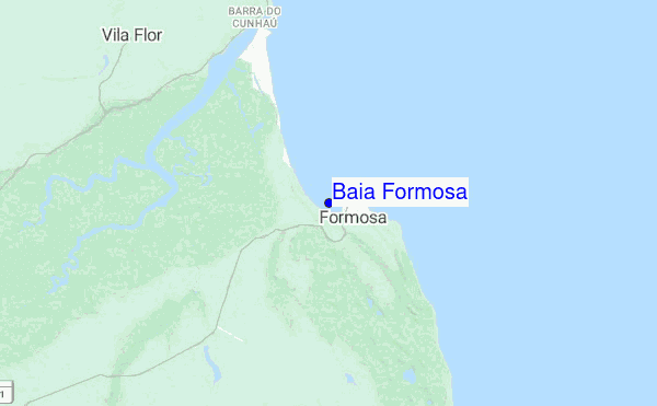 Baia Formosa location map