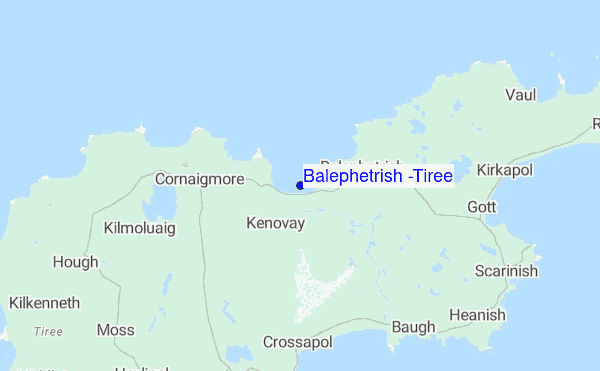 Balephetrish (Tiree) location map