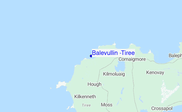 Balevullin (Tiree) location map