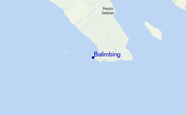 Balimbing Location Map