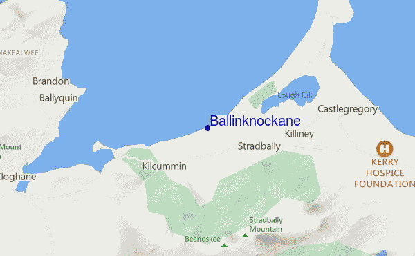 Ballinknockane location map