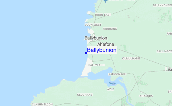 Ballybunion location map