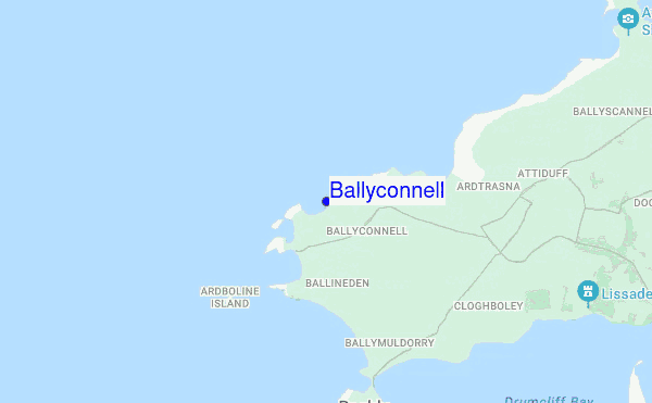 Ballyconnell location map