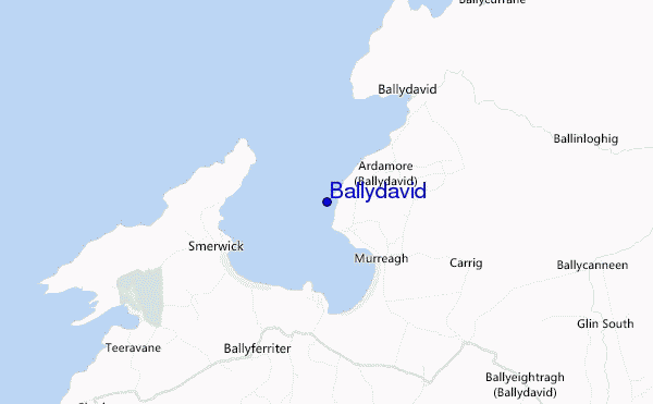 Ballydavid location map