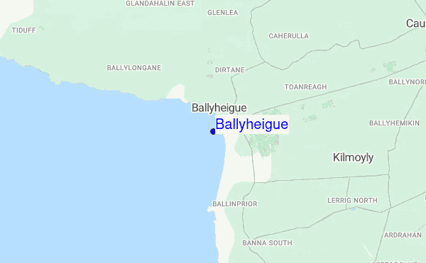 Ballyheigue location map