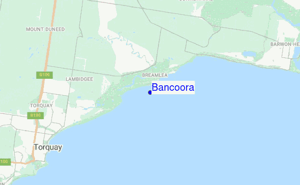 Bancoora location map