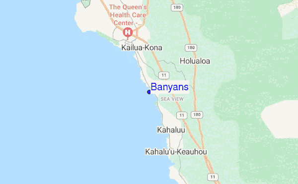 Banyans location map